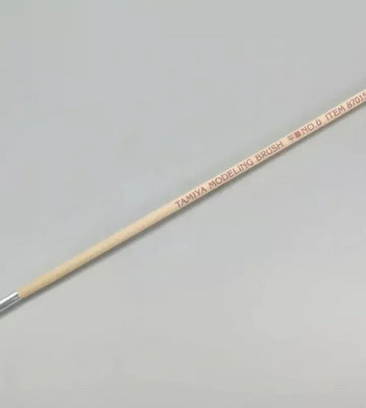 Tamiya  87015 Flat Paint Brush No.0 (1pc) Tamiya