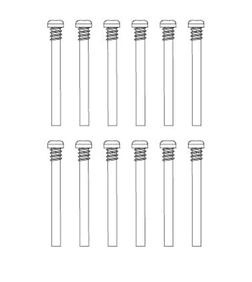 Mjx Hyper Go 1:14 Scale 4wd Rc Car Hinge Pins 12 Pieces Part No: M3294.