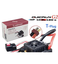 Hobbywing QUICRUN 10BL120 G2 2-4S 120A Sensorless Brushless ESC Deans Connector.
