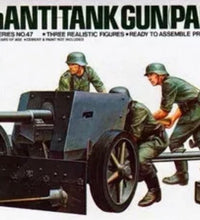 Tamiya 1/35 Scale German 75mm Anti-Tank Gun Model Kit No: 35047