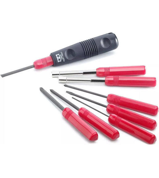 Tamiya Builder's 8 Screwdriver Set, 8 Piece Tool Set Rc Philips Head #74023