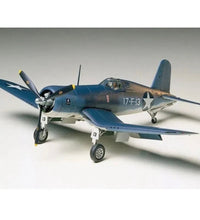 Tamiya 1/48 Scale Chance Vought F4U-1/2 Bird Cage Corsair Plastic Model Kit No: 61046