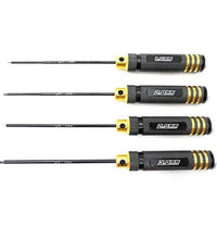 Yeah Racing 1.5, 2.0, 2.5, 3.0mm Hex Driver Set 4Pcs Rc Car Tools Hobby Tools