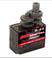 RCXAZ 9g Metal Gear 1.6KG Digital Servo for RC Fixed-Wing Airplane Robot Car Boat Duct Plane Small Servo Motor