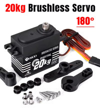 Servo 20KG & 35KG 180* Rotation Rc Car 1/10 1/8 High Torque Steering Servo.
