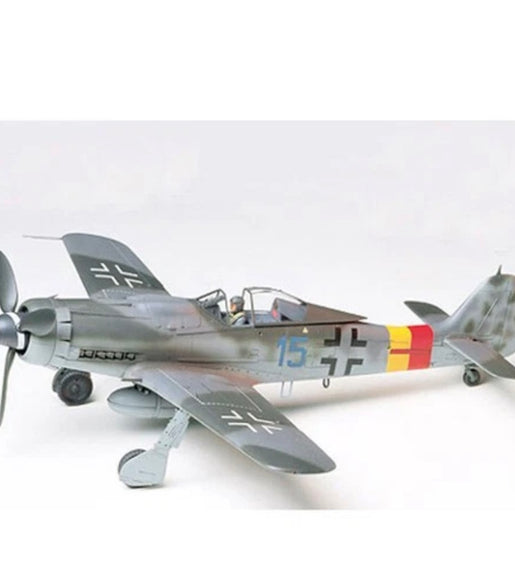 Tamiya 1:48 Scale German WWll Focke-Wulf FW190 D-9 Plastic Model Kit No: 61041