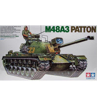 Tamiya 1/35 Scale M48A3 U.S. Forces Medium Patton Tank Model Kit No: 35120