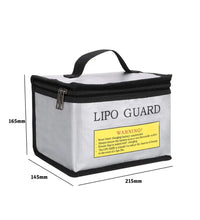 Lipo Battery Fireproof Safety Bags.