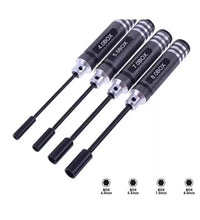 RC Car Model Kit Tool Set Socket Drivers 4mm, 5.5mm, 7mm & 8.0mm.