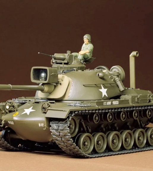 Tamiya 1/35 Scale M48A3 U.S. Forces Medium Patton Tank Model Kit No: 35120