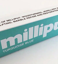 Milliput Turquoise Blue Two Part Epoxy Putty