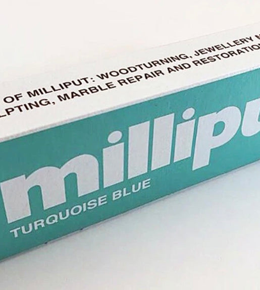 Milliput Turquoise Blue Two Part Epoxy Putty