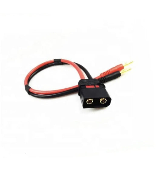 QS8-S Anti Spark Charging Cable 4mm Bullet Banana 12 AWG Silicone Cable Rc Lipo