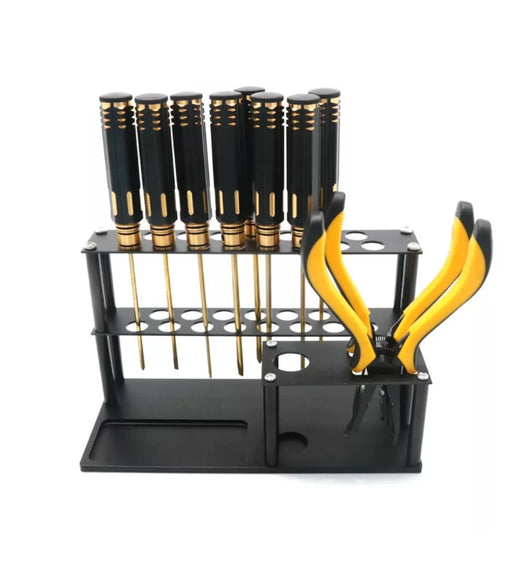 Screwdriver Storage Rack Holder Hex Driver Stand Cross Screw Driver RC Tool Kit