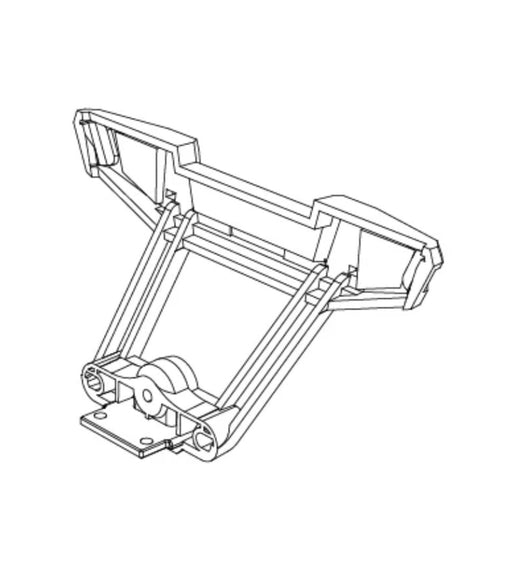 MJX Hyper Go 4WD 1/14 Scale Rc Car 14207 & 14208 Rear Bumper Part No: P14117.