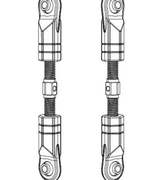 MJX Hyper Go 10210 & 10208 1/10 Rc Truck Steering Tie Rods. Part No: 10240B