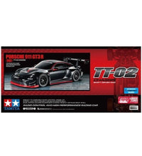 Tamiya Porsche 911 GT3 R (992) TT-02 Chassis Kit # 58745 W/ESC