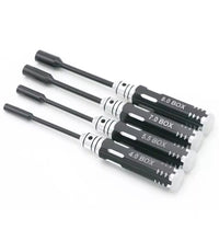 RC Car Model Kit Tool Set Socket Drivers 4mm, 5.5mm, 7mm & 8.0mm.