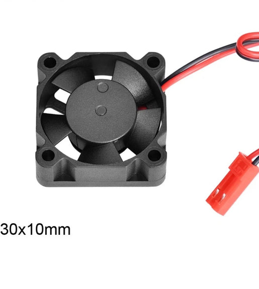 Rc Car Motor Fan ESC Fan 30mm x 30mm x 10mm Cooling Fan 5.0v.