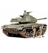 Tamiya 1/35 Scale U.S M41 Walker Bulldog Tank. Model Kit No: 35055