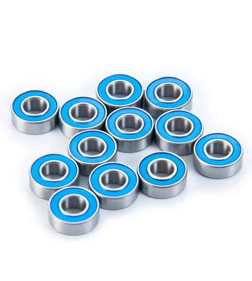 Tamiya Rubber Sealed Bearing Kit for 1/14 Tamiya Frog, Super Blackfoot, & Stadium Blitzer Rc.