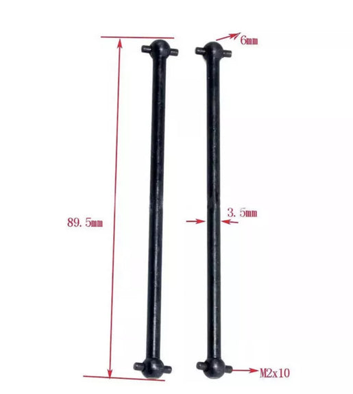 08059 08029 Front/Rear Dogbone Drive Shaft 89.5mm 2P HSP 1/10 MonsterTruck.