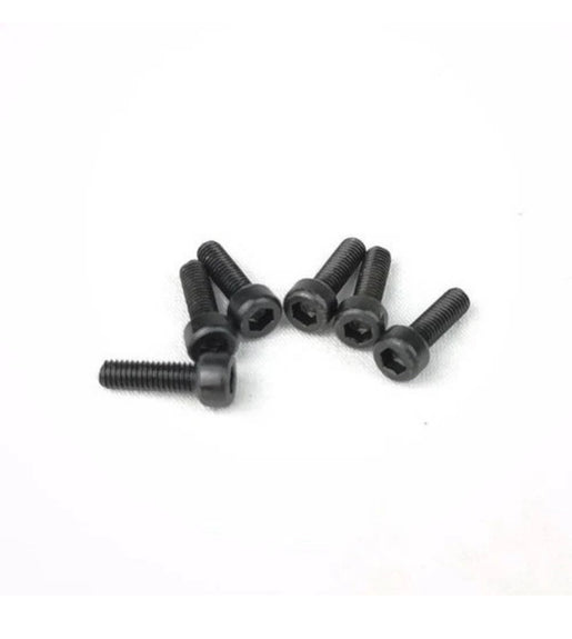 VRX Racing 85182 Cap Head Hex Screw M3 x 10 mm, 6Pcs For 1/10 Rc Car FTX-6530.