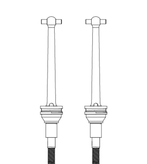 MJX Hyper Go 14207 & 14208 Replacement CVD Drive Shafts - Part Number P14417