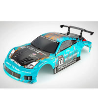 HSP 1/10 On Road Turquoise Painted Body Shell #12312