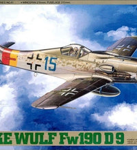 Tamiya 1:48 Scale German WWll Focke-Wulf FW190 D-9 Plastic Model Kit No: 61041