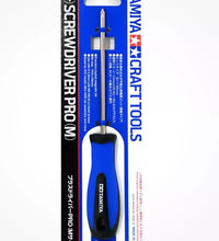 Tamiya (+) Screwdriver Pro M Model Craft Tools Philips Head JIS Rc Kit Build # 74119.