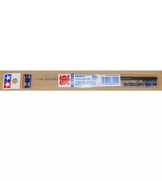 Tamiya High Finish Flat Brush No.02 # 87045