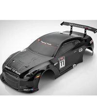 HSP 1/10 Scale GTR Black Body Shell # GTR02