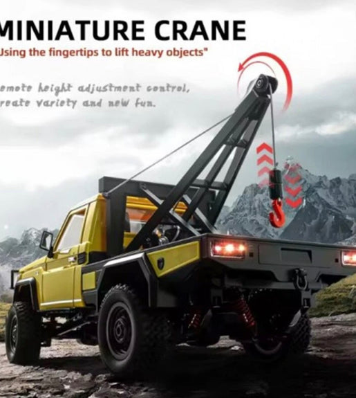 Toyota Landcruiser LC79 Tow Truck MN-82T-Y 1:12 RTR 4WD Off-Road RC Car