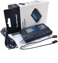 Hobbywing Multifunction LCD Program Card Integrated w/USB Adaptor Voltmeter 3/1