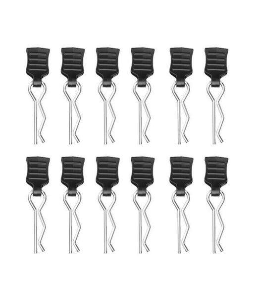 Mjx Hyper Go 1:14 Scale 4wd Rc Car Body Pins With Plastic Tab Part No: M001.