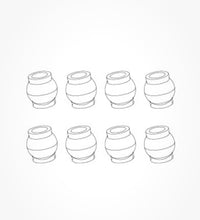 Mjx Hyper Go 1:14 Scale 4wd Rc Car Pivot Ball Set 8 Pieces Part No: Q1602.