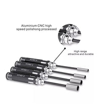 RC Model Tool Set Socket Drivers  4.0 ,5.5, 7.0, 8.0mm