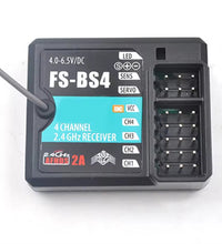 FlySky FS-BS4 2.4G 4CH Receiver with Gyro FS-IT4S FS-GT 5 Remote Control Rc Car.