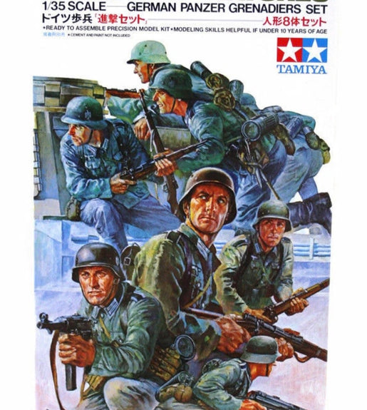 TAMIYA 1/35 Scale German Panzer Grenadiers Military Model Kit No: 35061