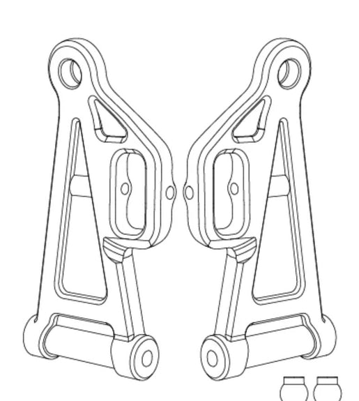 MJX Hyper Go 14207 & 14208 Front Lower Suspension Arms- Part Number P14227