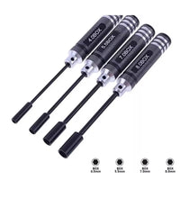 RC Model Tool Set Socket Drivers  4.0 ,5.5, 7.0, 8.0mm