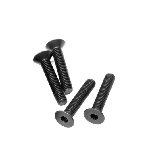 VRX Octane 85127 Flat Head  Hex Screw M3 x 18, 4Pieces For 1/10 Rc Car FTX-6539.