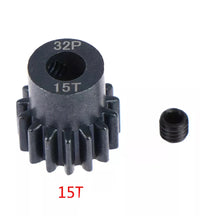 Mod 0.8 Steel Pinion Gears 32p 5mm Bore 13T - 35T