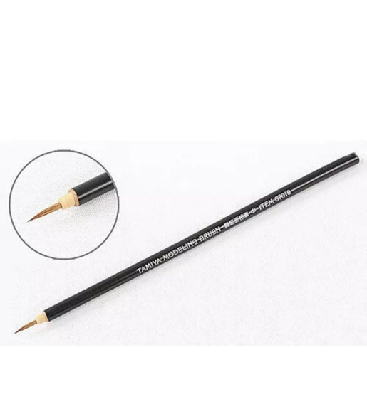 Tamiya  87018 High Grade Pointed Paint Brush Medium (1pc) Tamiya