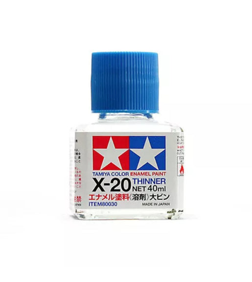 Tamiya X-20 Enamel Thinner 40ml For Rc Kit Model Builder.