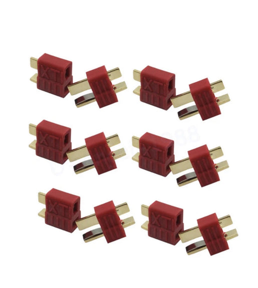 Deans Connectors For Rc Car Boat Plane Lipo Battery 5 or 10 Pairs T Plug