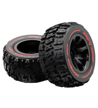 MJX Hyper Go 1/14 14207 14208 14209 14210 Off-road Wheels Pre-Glued 14300E1.