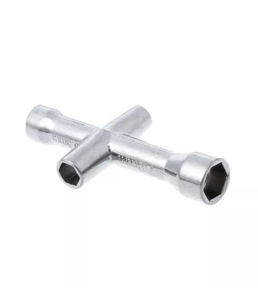 Cross Wrench 4/5/5.5/7mm HSP 4 to 1 Spanner for 1/10 RC Car.