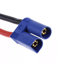 EC5 Charging  Cable 14 AWG For Rc Car Lipo Battery 4mm Banana Bullet Plug 30 Cm